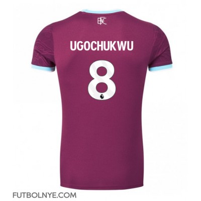 Camiseta Burnley Lesley Ugochukwu #8 Primera Equipación 2025-26 manga corta Camiseta Burnley Lesley Ugochukwu #8 Primera Equipación 2025-26 manga corta